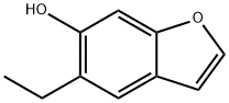 6-Benzofuranol,  5-ethyl-,858792-88-8,结构式