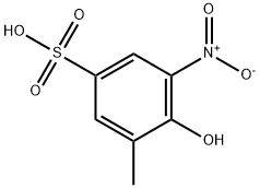 4-hydroxy-3-methyl-5-nitrobenzenesulphonic acid|