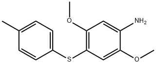 2,5-dimethoxy-4-(p-tolylthio)aniline,85896-12-4,结构式