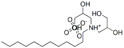 bis(2,3-dihydroxypropyl)dodecylammonium perchlorate Structure