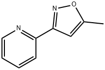 Pyridine, 2-(5-methyl-3-isoxazolyl)- (9CI) Structure