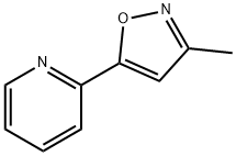 Pyridine, 2-(3-methyl-5-isoxazolyl)- (9CI) Structure