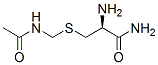 (S)-3-[[(acetylamino)methyl]thio]-2-aminopropionamide 结构式