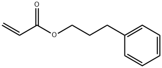 3-phenylpropyl acrylate 结构式