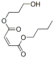 butyl 2-hydroxymethylethyl maleate Structure