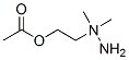 O-acetyl-N-amino-N,N-dimethylaminoethanol Structure