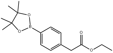 4-(ethoxycarbonylmethyl)phenylboronic acid, pinaco Struktur