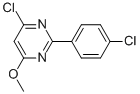 4-CHLORO-2-(4-CHLOROPHENYL)-6-METHOXYPYRIMIDINE,859208-43-8,结构式