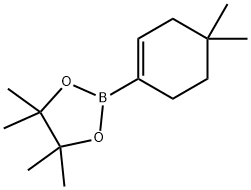 4,4-(二甲基环己烯-1-基)硼酸频那醇酯,859217-67-7,结构式