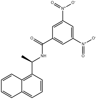 (R)-(-)-N-[1-(1-NAPHTHYL)ETHYL]-3,5-DINITROBENZAMIDE Structure