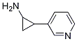 2-(pyridin-3-yl)cyclopropanaMine Structure