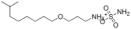 3-(isononyloxy)propylammonium sulphamate Structure