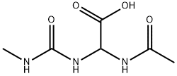 Acetic  acid,  (acetylamino)[[(methylamino)carbonyl]amino]-  (9CI)|