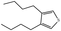 3,4-Dibutylthiophene
 化学構造式