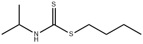 butyl isopropyldithiocarbamate Structure