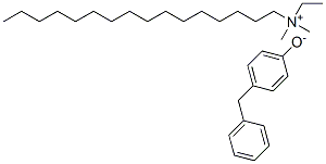 85940-55-2 ethylhexadecyldimethylammonium p-benzylphenolate