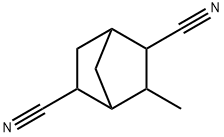 Bicyclo[2.2.1]heptane-2,5-dicarbonitrile,  3-methyl- Struktur