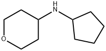 CYCLOPENTYL-(TETRAHYDRO-PYRAN-4-YL)-AMINE Struktur