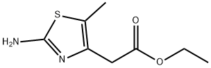 2-(2-氨基-5-甲基-1,3-噻唑-4-基)乙酸乙酯, 859521-92-9, 结构式