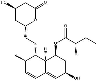6-epi Pravastatin LactoneDiscontinued Structure