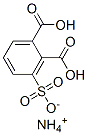 ammonium dihydrogen 3-sulphonatophthalate|