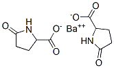barium bis(5-oxo-DL-prolinate) Structure