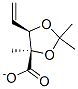 METHYL-2,3-(R,R)-ISOPROPYLIDENEDIOXY-4-PENTENOATE Structure