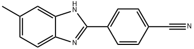 4-(5-METHYL-1H-BENZIMIDAZOL-2-YL)BENZONITRILE,859732-36-8,结构式