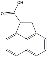 (+)-1-Acenaphthenecarboxylic acid 结构式