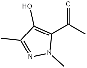 Ethanone,  1-(4-hydroxy-1,3-dimethyl-1H-pyrazol-5-yl)-,85985-63-3,结构式