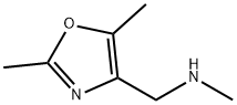 1-(2,5-二甲基恶唑-4-基)-N-甲基甲胺,859850-63-8,结构式