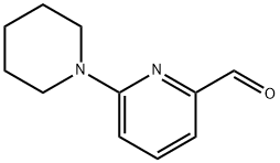 6-(PIPERIDIN-1-YL)PYRIDINE-2-CARBOXALDEHYDE 97 化学構造式