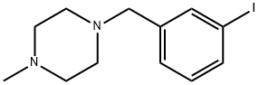 1-(3-IODOBENZYL)-4-METHYLPIPERAZINE,859850-89-8,结构式