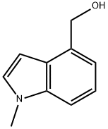(1-甲基-1H-吲哚-4-基)甲醇,859850-95-6,结构式
