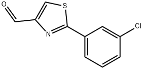 2-(3-CHLOROPHENYL)-1,3-THIAZOLE-4-CARBOXALDEHYDE 97|2-(3-CHLOROPHENYL)-1,3-THIAZOLE-4-CARBOXALDEHYDE 97