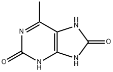2H-Purine-2,8(3H)-dione,  7,9-dihydro-6-methyl-,859954-66-8,结构式