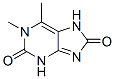 1H-Purine-2,8(3H,7H)-dione,  1,6-dimethyl- Structure