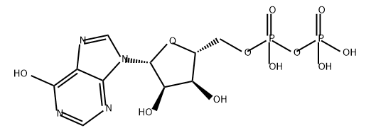 イノシン5'-ピロりん酸 化学構造式