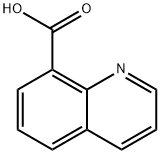 8-Quinolinecarboxylic acid Struktur