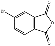 4-溴邻苯二甲酸酐,86-90-8,结构式