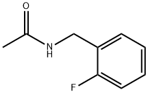 N-(2-氟苄基)乙酰胺, 86010-67-5, 结构式