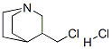 3-CHLOR甲基QUINNCLI二NE 盐酸盐 结构式