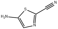 2-Thiazolecarbonitrile,  5-amino- Structure