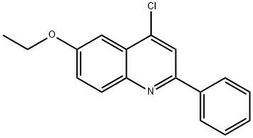 4-Chloro-6-ethoxy-2-phenylquinoline,860197-69-9,结构式