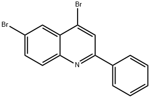 4,6-DIBROMO-2-PHENYLQUINOLINE Struktur