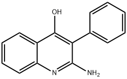 2-AMINO-4-HYDROXY-3-PHENYLQUINOLINE,860231-87-4,结构式