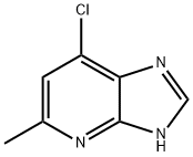 3H-Imidazo[4,5-b]pyridine,  7-chloro-5-methyl-,860258-62-4,结构式