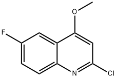 2-CHLORO-6-FLUORO-4-METHOXYQUINOLINE|