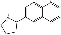 6-PYRROLIDIN-2-YL-QUINOLINE Struktur