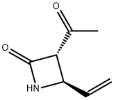 2-Azetidinone, 3-acetyl-4-ethenyl-, trans- (9CI) 结构式